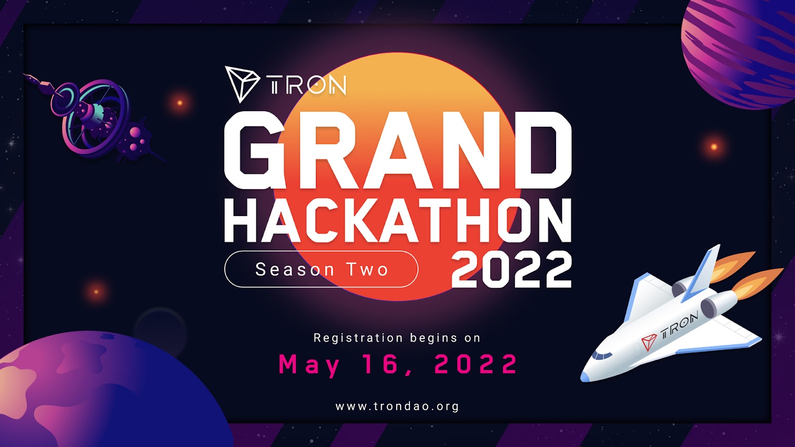 Thông tin về TRON Grand Hackathon 2022 mùa 2