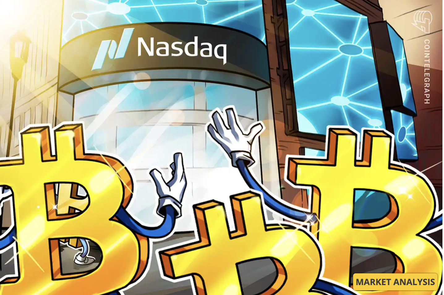 Liệu Bitcoin có vượt qua được cổ phiếu công nghệ, giảm sự tương quan với các chỉ số Nasdaq để đạt 100.000$