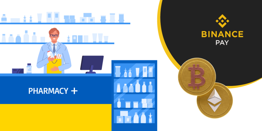 Các hiệu thuốc ở Ukraine cho phép thanh toán bằng Crypto qua Binance Pay