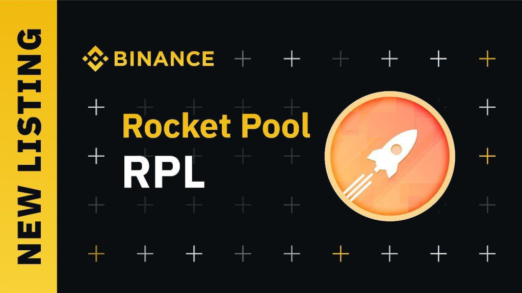 Binance thông báo niêm yết Rocket Pool (RPL)