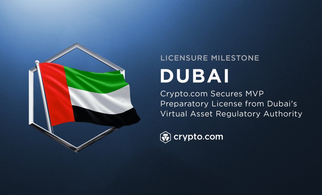 Crypto.com tiến gần hơn đến việc có được giấy phép hoạt động ở Dubai